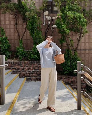 Cooling linen leg-lengthening pants - 7 colors