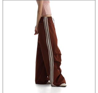 [MASONPRINCE] Side Stripe Parachute Pants