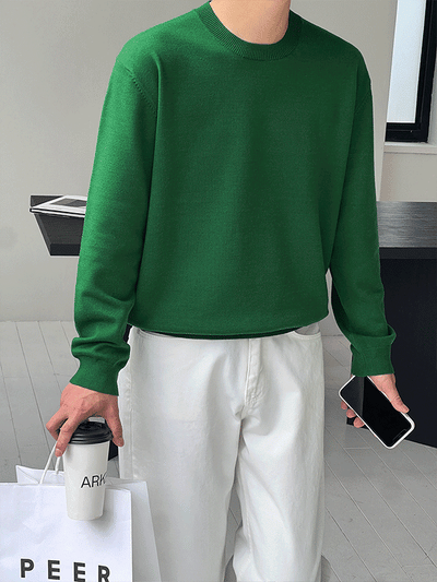 Poje Minimal Round Knit  -  early April