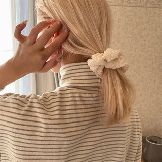Shirring scrunchie