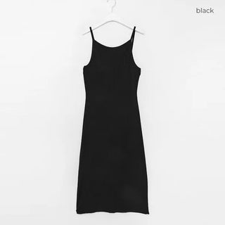 Ribbed long dress