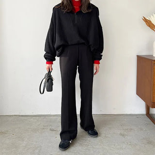 Banding bootcut pants