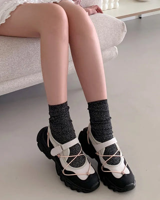 Mary Jane chunky sole sneakers