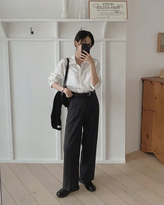(basic/long) Straight slacks - 4 sizes