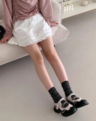 Mary Jane chunky sole sneakers