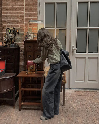 Button-point knit jacket