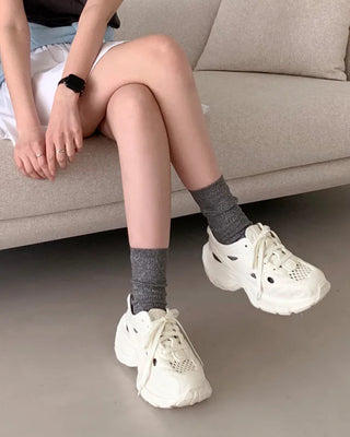 [~25.5] Platform clog sneakers