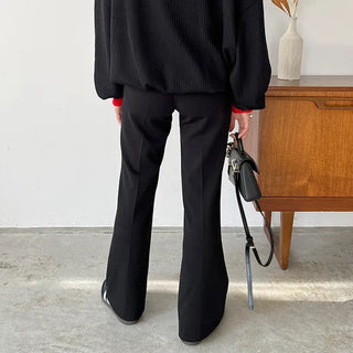 Banding bootcut pants