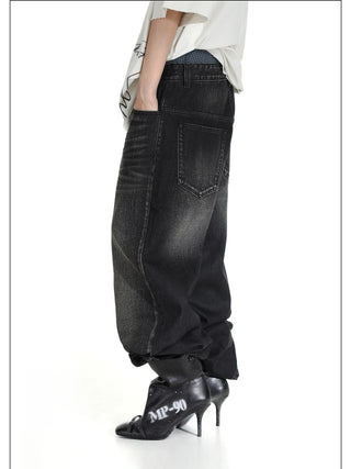 MASONPRINCE Washed Wide Denim