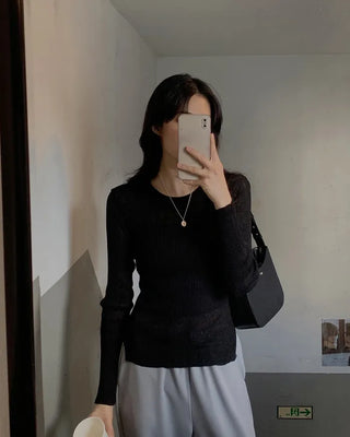 Slim Rib Knit