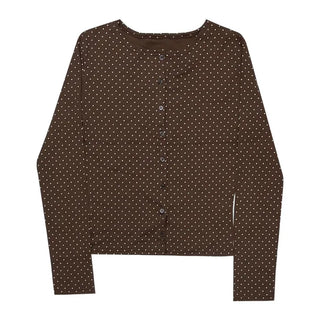 [6 colors] Lovely Dot Cardigan