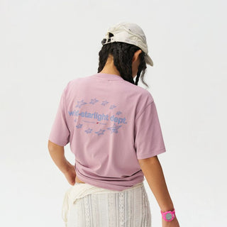 [Monterest] Quick-Dry Star Print Relaxed Fit Tee