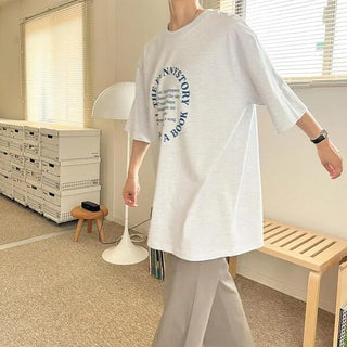 Lettering Logo Casual T-shirt