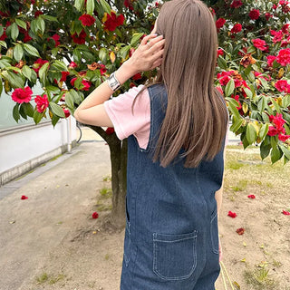 Round neck velour T-shirt
