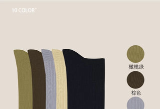 [CULTUM] Mercerized Cotton Ribbed Business Socks