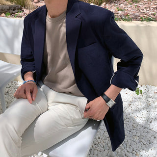 From Linen Blazer (2 colors)