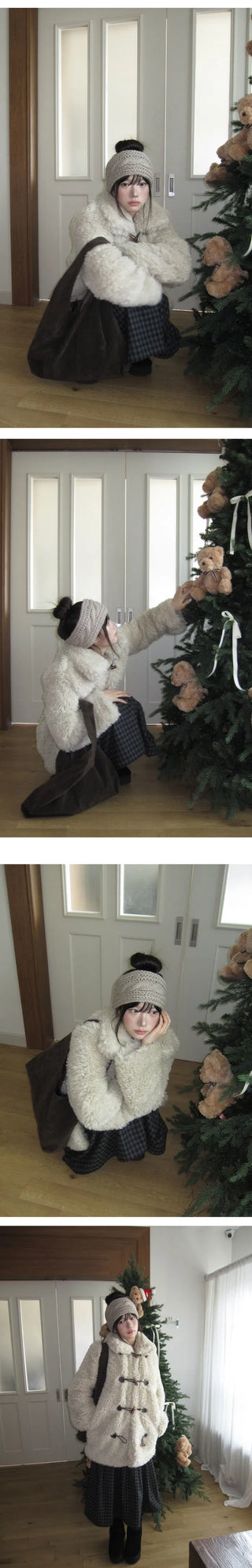 Half Tteokbokki Duffle Coat - 2 colors