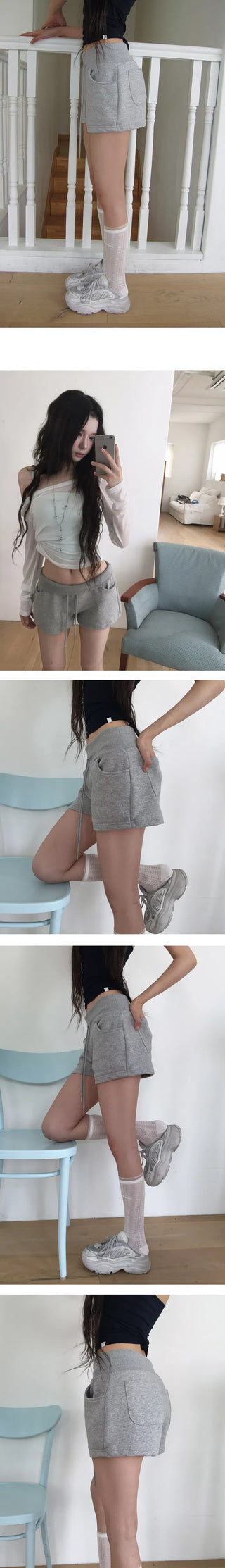 Two-way Daily Training Shorts - 4 colors