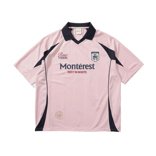 [Monterest] Outdoor Sports Print Polo Jersey Tee
