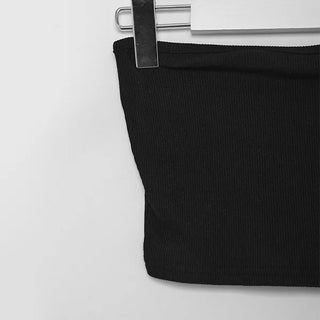 Cropped bustier