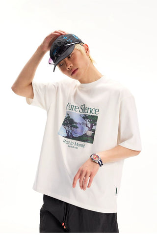 [Monterest] Quick-Dry Graphic Print T-Shirt