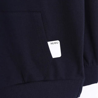Plain hooded parka