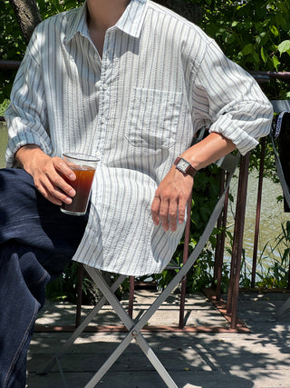 Renault Pinstripe Shirt