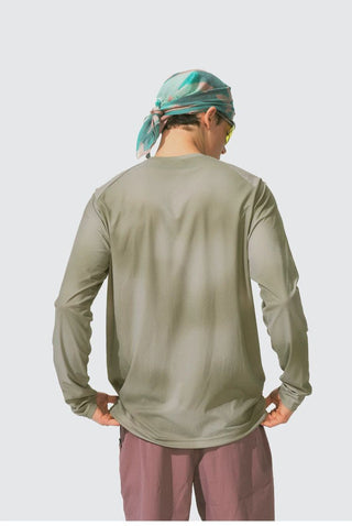 [Monterest] Tie-Dye Print Long Sleeve UPF50+ Tee
