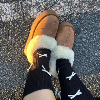 Sheepskin boots