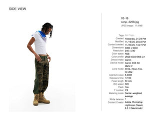 CONP Camouflage patchwork pants (olive)