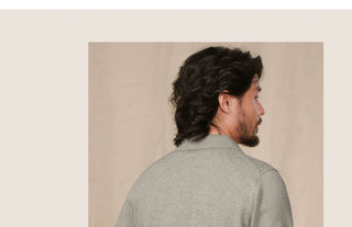 [CULTUM] Cashmere Blend Polo Knit Sweater