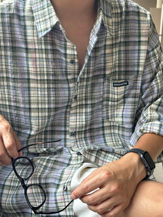 Amande Summer Check Shirt