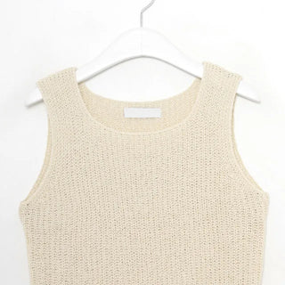 soda square sleeveless knit