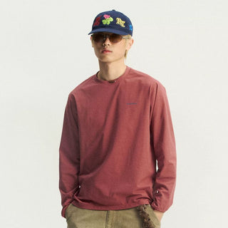 [Monterest] Quick-Dry Antibacterial Logo Long Sleeve Tee