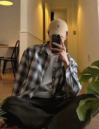 Autumn Flannel Check Shirt (2 colors)