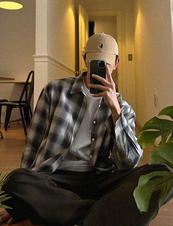 Autumn Flannel Check Shirt (2 colors)