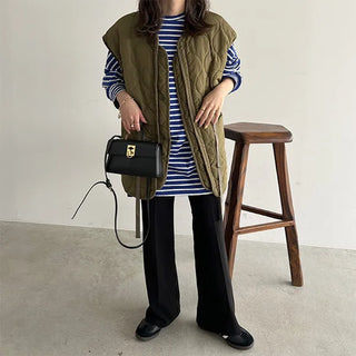 Oversized striped T-shirt