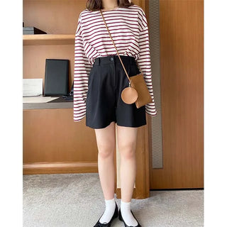 brit stripe boxy T