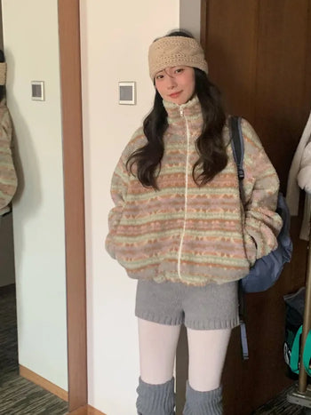 (2 colors) Knit shorts