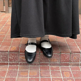 Basic Mary Jane Flat Shoes