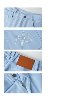 [NOTAWEAR] Cotton Straight Trousers