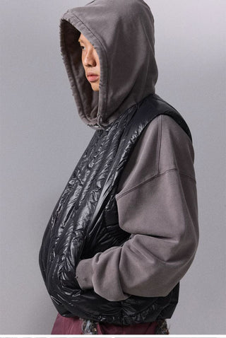 [Monterest] Irregular Quilted Down Vest