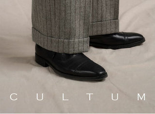 [CULTUM] Heavyweight Wool Double Pleat Trousers
