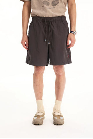 [Monterest] Textured Nylon Drawstring Shorts