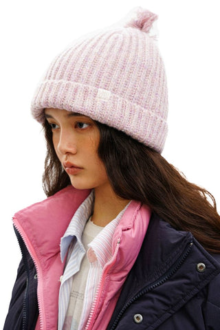 [Moromoro2] Wool Blend Tassel Knot Beanie