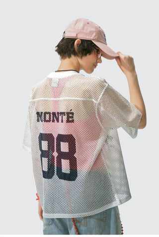 [Monterest] Mesh Jersey Short Sleeve Tee