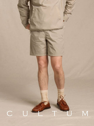 [CULTUM] Lightweight Nylon Beach Shorts