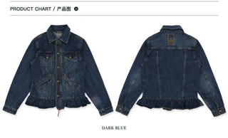 [Moromoro2] Washed Denim Fringe  Collection
