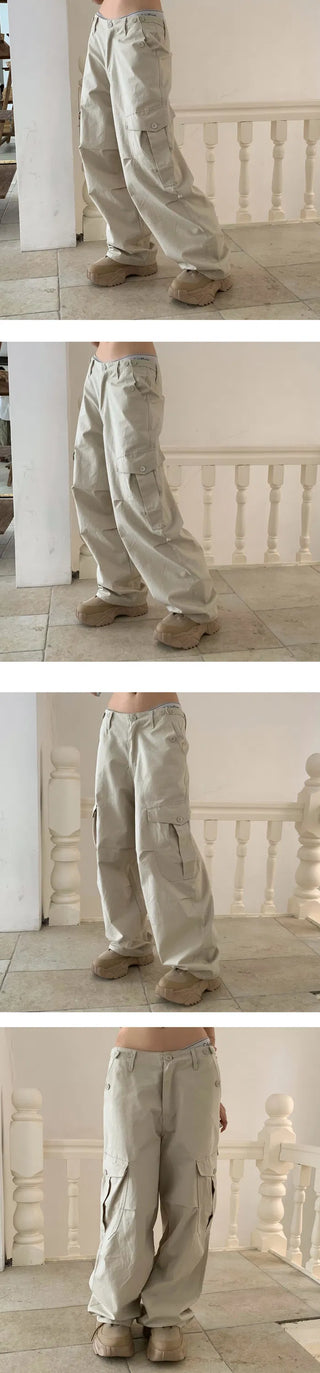 Model Praise/Fit Guaranteed Big Cargo Two-Buckle Long Pants - 4 Colors
