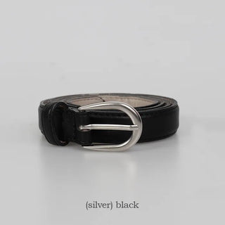 #LENTO. (Over 200,000 sold) Classic Belt (silver/gold)